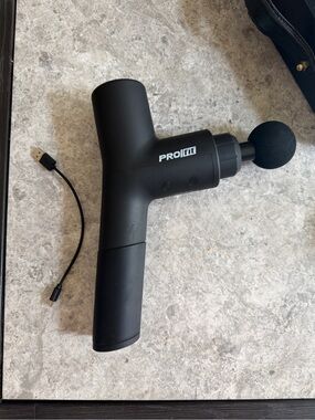 Black Percussion Massage Gun - Deep Tissue Muscle Massager